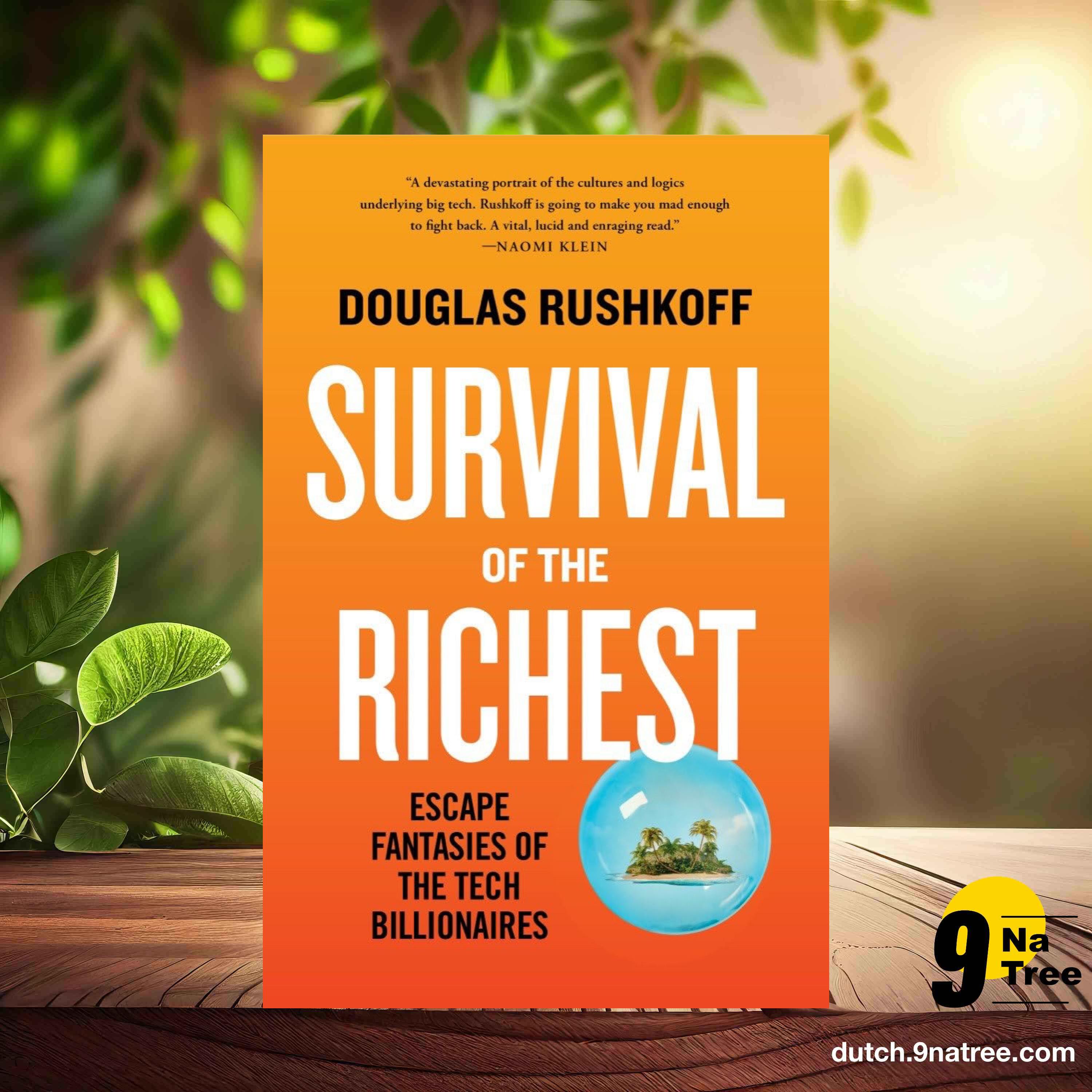 [Boekrecensie] Survival of the Richest: Escape Fantasies of the Tech Billionaires (Douglas Rushkoff) Boeksamenvatting. episode artwork