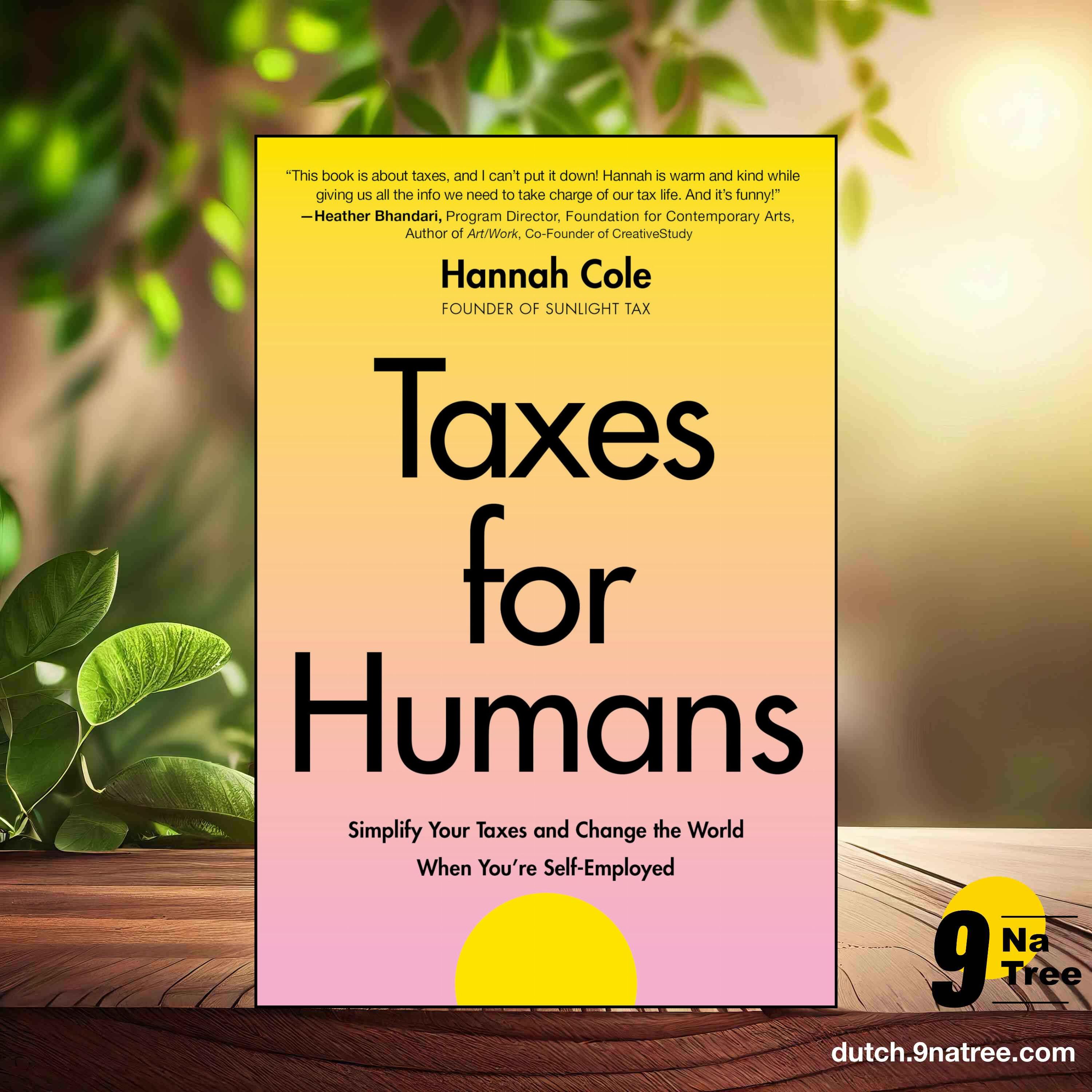 [Boekrecensie] Taxes for Humans (Hannah Cole) Boeksamenvatting. episode artwork