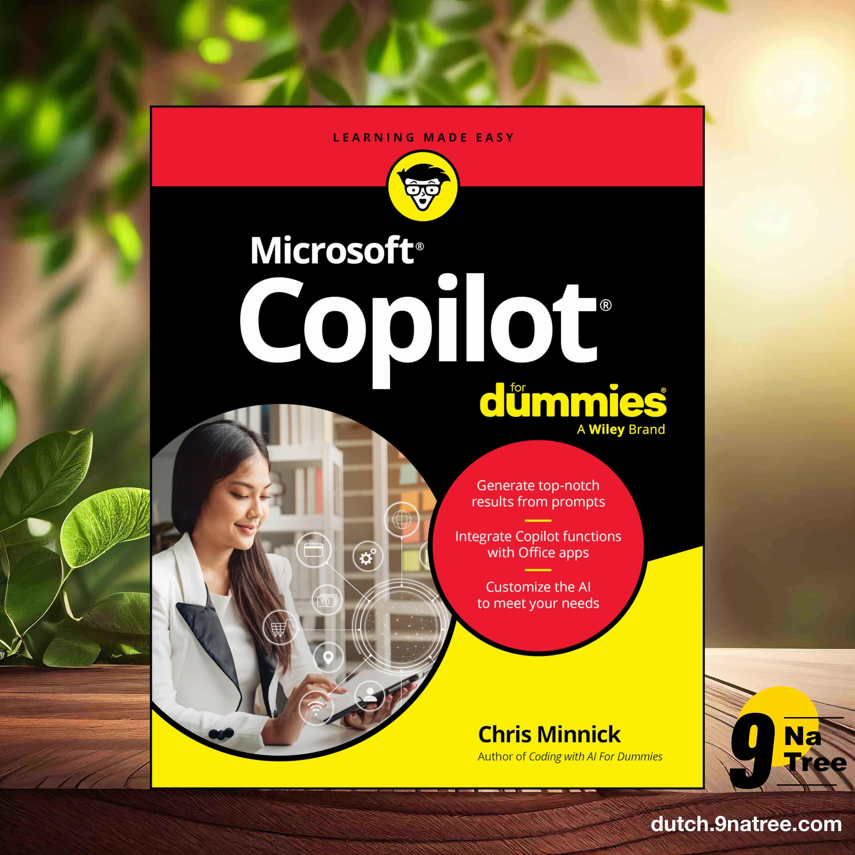 [Boekrecensie] Microsoft Copilot For Dummies (Chris Minnick) Boeksamenvatting. episode artwork
